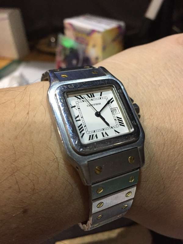 CARTIER SANTOS GALBEE AUTOMATIC UNISEX