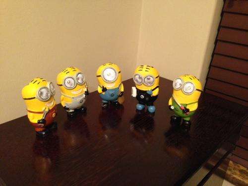 Despicable Me Night Light With Built In Solar Panel