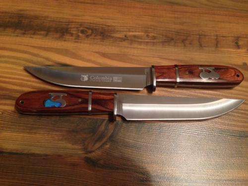 Columbia Wood Handle Fixed Blade