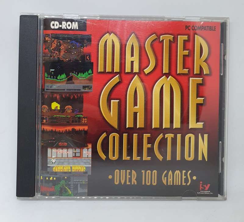 Master Game Collection Over 100 Games PC CD-ROM-International Software 1996