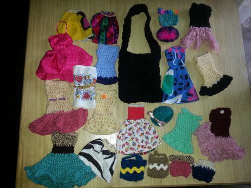 Barbie Clothes Set of 22 + Free Gift