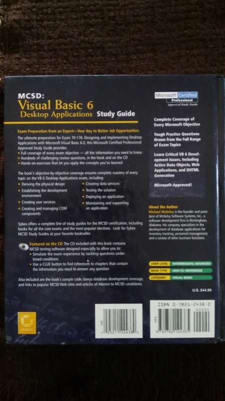 Visual Basic 6 Books (3 Books)