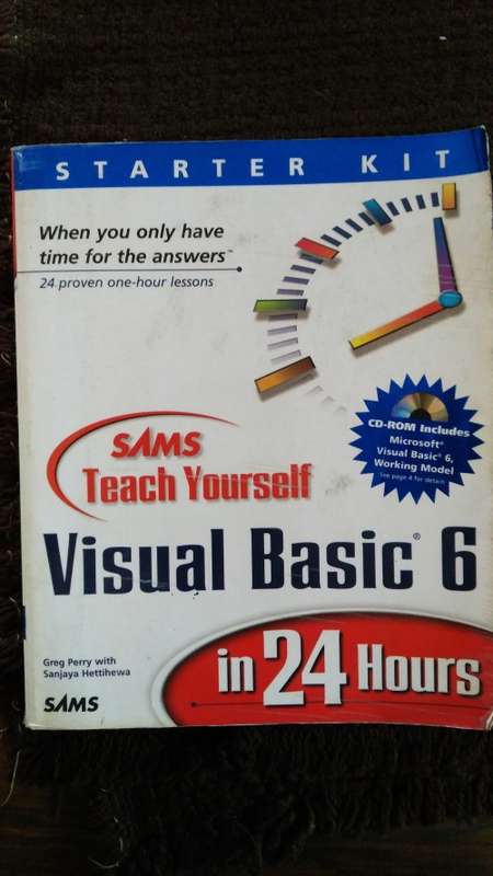 Visual Basic 6 Books (3 Books)