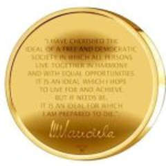Mandela Mint Mark 1/2 Ounce Gold Medallion