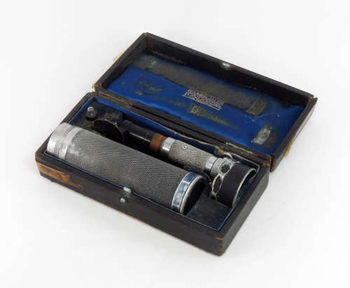 VINTAGE THEODORE HAMBLIN LONDON OPTHALMASCOPE - OPTICIAN OPTOMETRIST EYES VISION