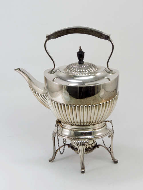 Vintage Daniel & Arter EPNS tilting kettle - Birmingham 1935