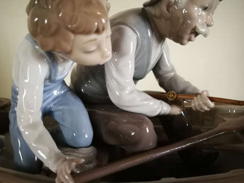 Very unique Lladro porcelain figurine