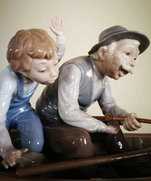 Very unique Lladro porcelain figurine