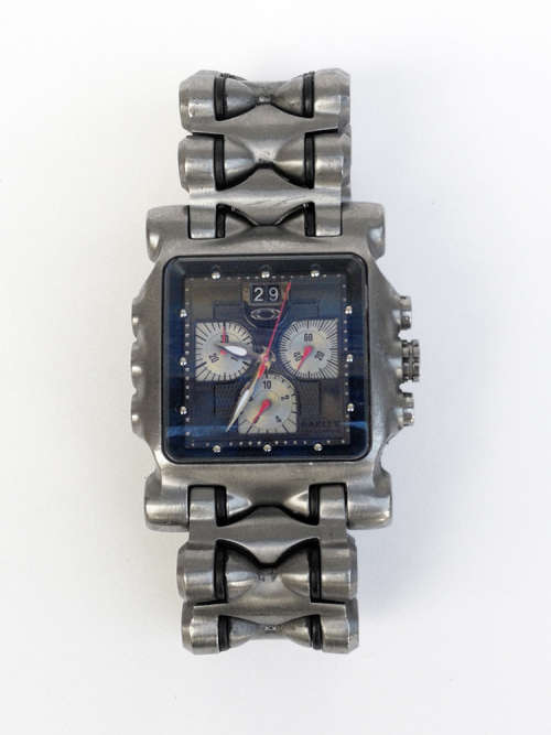 Men's Oakley Minute Machine 10-194 Titanium Chronograph Swiss Made Watch