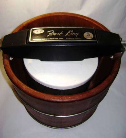 ## Circa 1953 ## - RCW Frost King Ice Cream Maker - ## Top Condition ##
