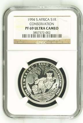*** 2nd Finest - Only One Better *** PF69 Ultra Cameo - 1994 S1R Conservation Coin.