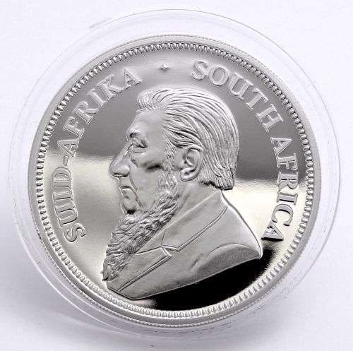 2017 PROOF KRUGERRAND 1oz SILVER - NGC PF70 ULTRA CAMEO - 50th ANNIVERSARY -MINTAGE =15000 - PERFECT