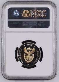 *** MIRRORED PROOF *** 2008 Nelson Mandela 90th Birthday Proof R5 - NGC Graded PF69 Ultra Cameo.