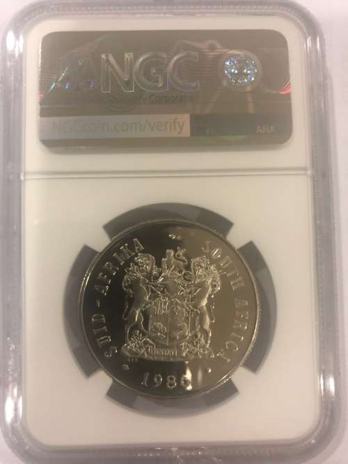 1986 Proof Silver R1 -Year Of Disabled People - NGC PF66 Cameo - Hard To Find In Cameo !!!