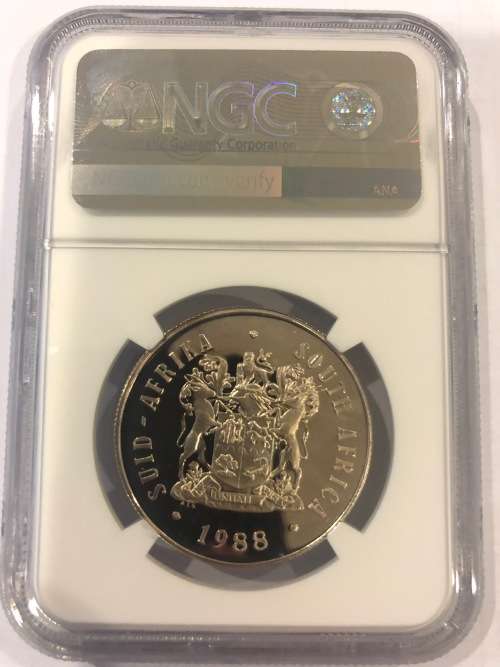 1988 Silver R1 - Bartolomeu Dias - NGC Graded PF68 Ultra Cameo