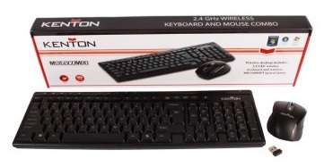 Kenton Wireless Multimedia Keyboard/Mouse Combo