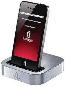 Iomega SuperHero Backup and Charger for iPhone