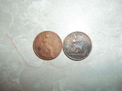 1891 and 1897 Farthing coins