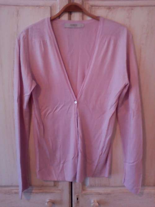 PRETTY PALE PINK CARDIGAN (SIZE S 'WOOLWORTHS WOMAN')