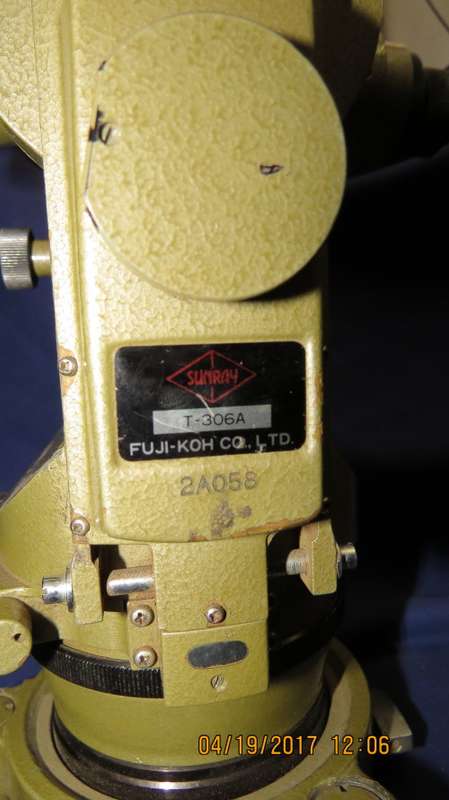 THEODOLITE T-306A WORKING 100%
