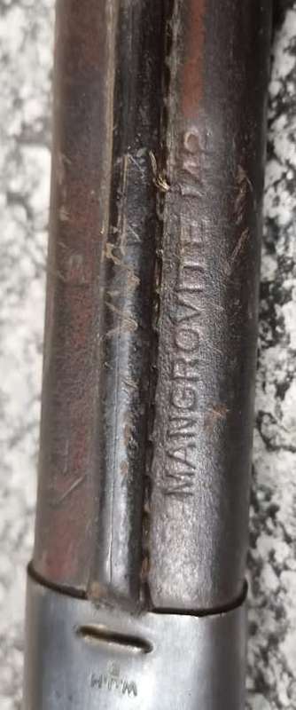 1907 MANGROVITE WITH SCABBART