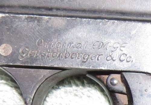 MOD 6 ORIGINAL EM-GE GERSTENBERGER and CO  STARTER PISTOL