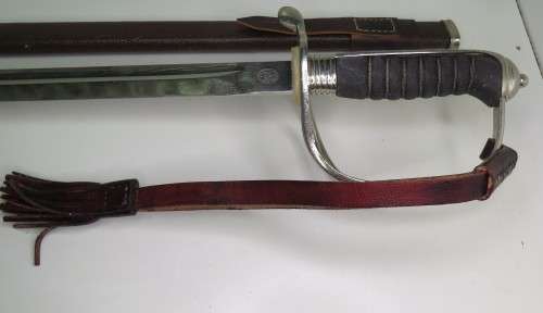 SADF CERIMONIAL SWORD WITH SAM BROWN MINT CONDITION