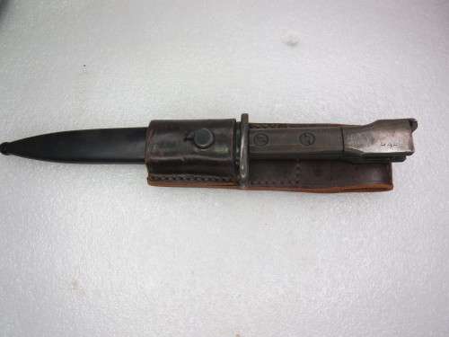 BELGUIM TYPE B FN FAL BAYONET SCARCE EXCELENT CONDITIO PRE `94 SAP WITH ORIGANALL FROG