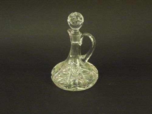 Crystal Vinaigrette or Oil Decanter with Stopper