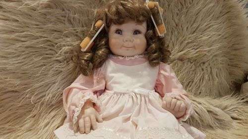 Perfect Little Missy - 46cm Vintage Designer Porcelain Doll