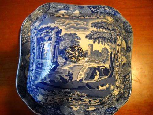 Copeland Spode Italian Pattern Lidded Serving Bowl