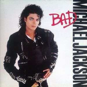 Michael Jackson - BAD [1987 Vinyl, Gatefold - Near Mint - Includes lyric sleeve]