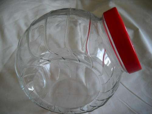 Clear Glass Jar with Lid