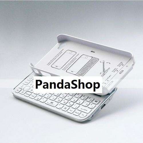 G3 Slide-out Aluminium Alloy Sliding Bluetooth Wireless Keyboard Hardshell Case for iPhone 4/iPhone