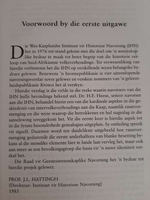 Groep sonder Grense - H.F. HESSE