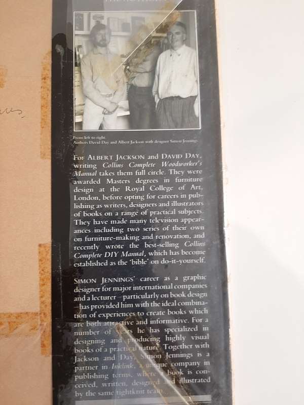 COLLINS COMPLETE WOOD WORKER`S MANUEL - Albert JACKSON - DAVID DAY