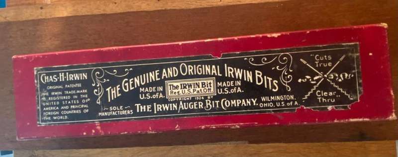 Irwin Expantion Auger
