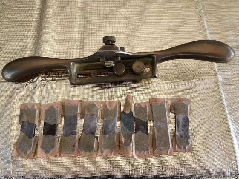 Lie-Nielsen Brass Beading Tool with 9 extra scrapers - USA