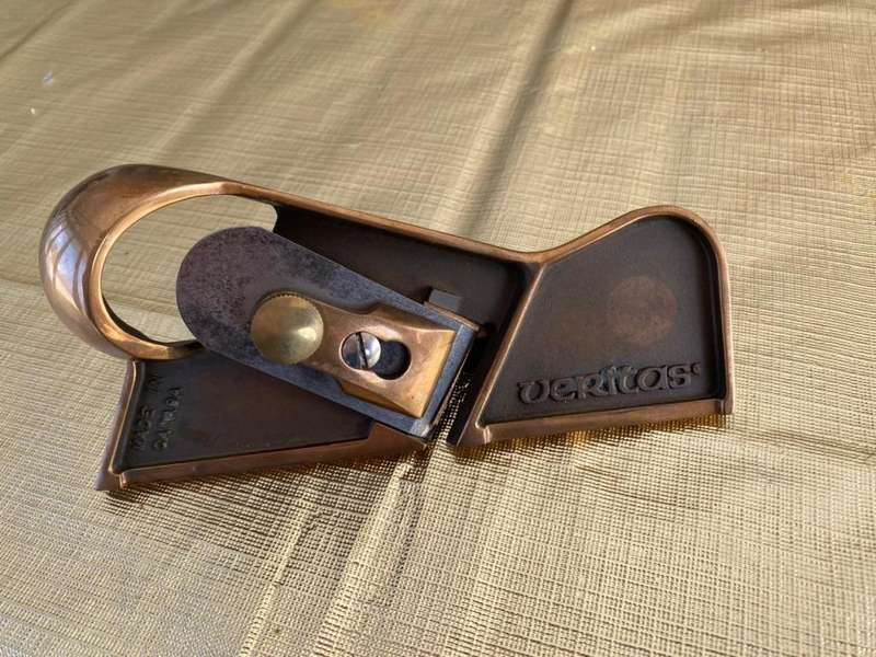 Veritas Limited Edition Large Brass Edge Trimming Plane