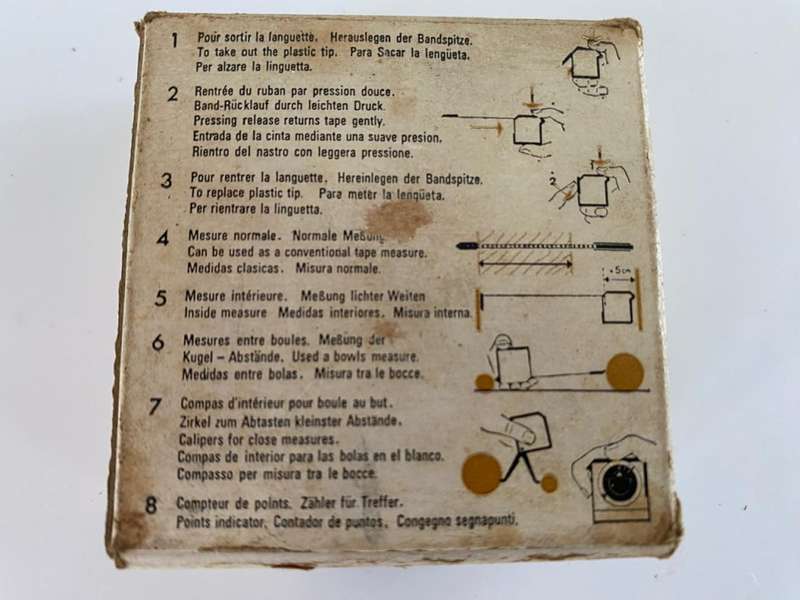 French made - Bowls Measuring Tape