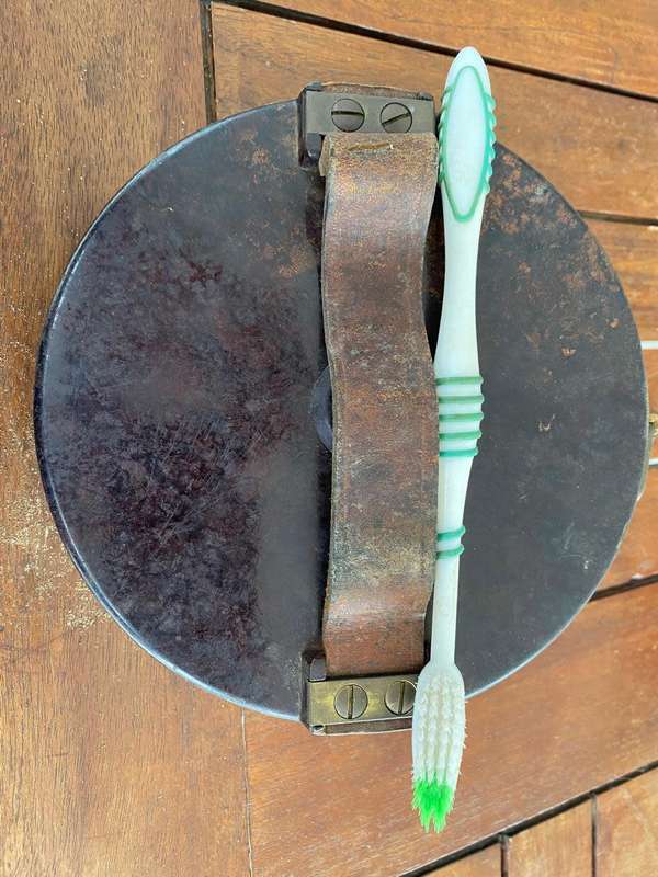 Chesterman JC  Sheffield England - 100 feet  Baculite Tape Measure. Fully working.