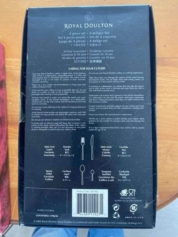 Royal Dalton - Four Piece Cutlery