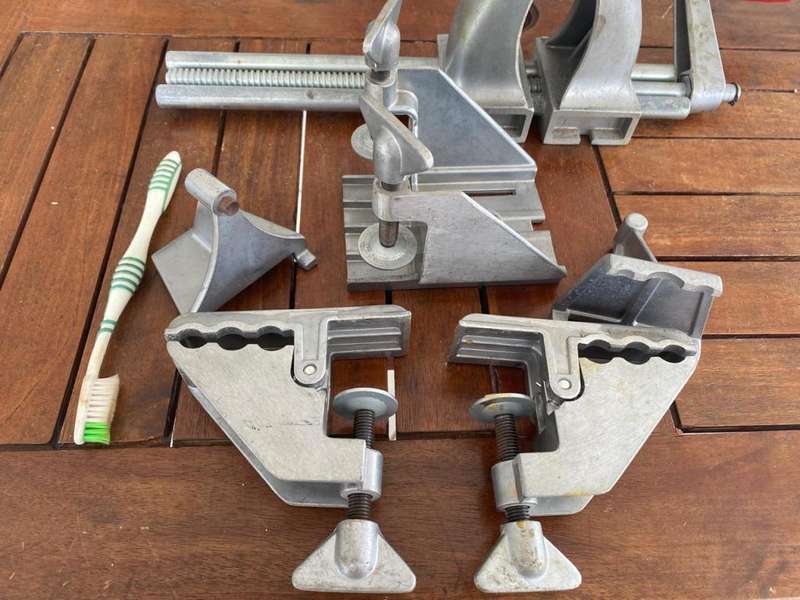 Original Swiss-made Zyliss Clamp.
