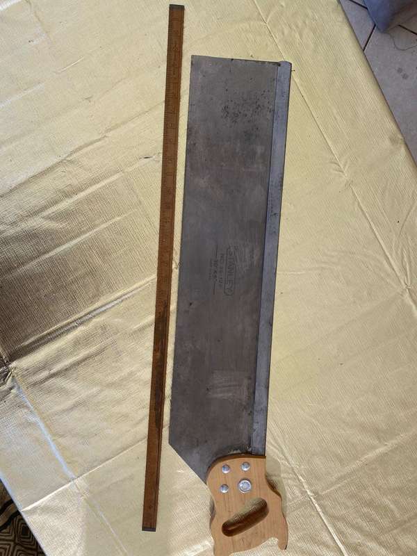 Large Heavy Cast Aluminum Stanley USA Mitre Machine no 19-306.