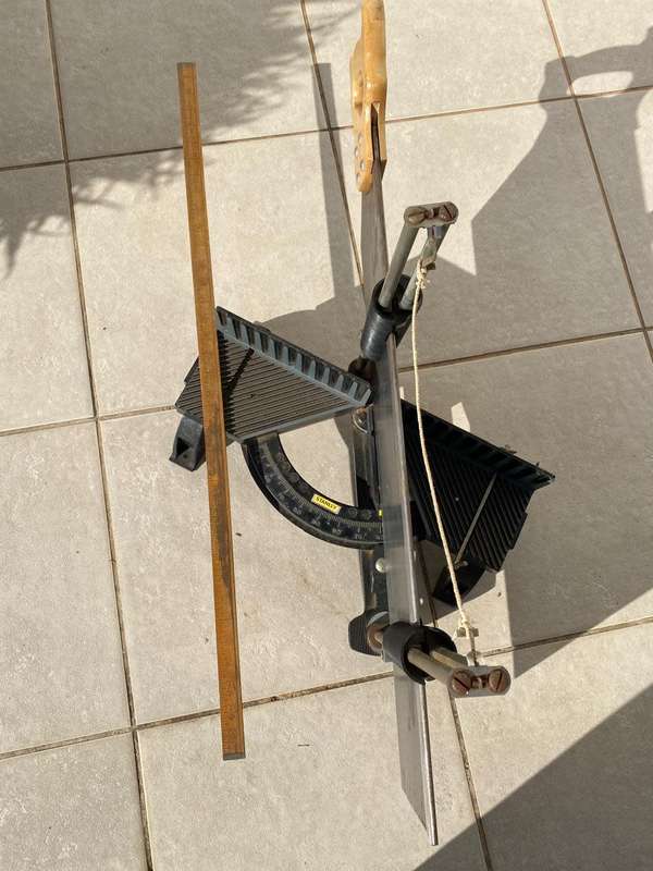 Large Heavy Cast Aluminum Stanley USA Mitre Machine no 19-306.