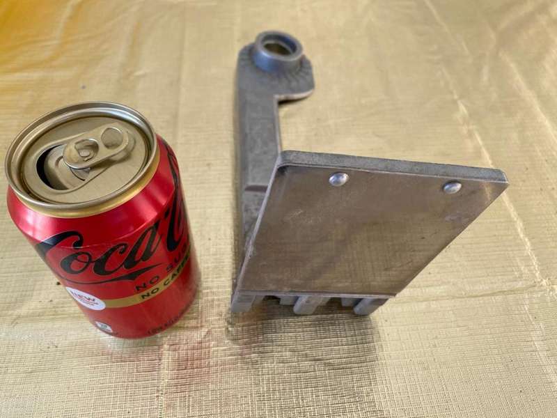 Aluminum Miter Guide by Sandvik Sweden.