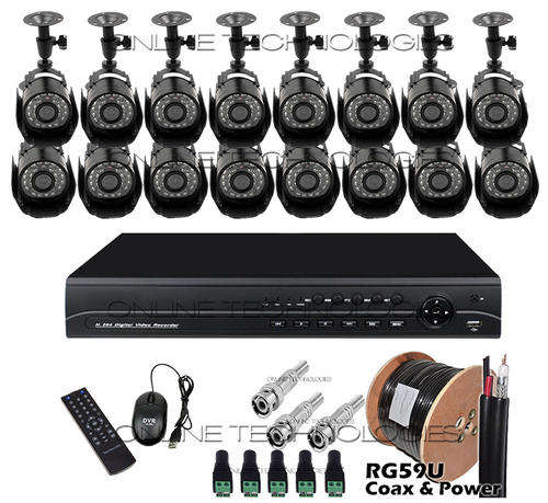 16 Channel CCTV Security System 900TVL Cameras & Accessories Remote Viewing!!!!CRAZY LOW PRICE!!!!