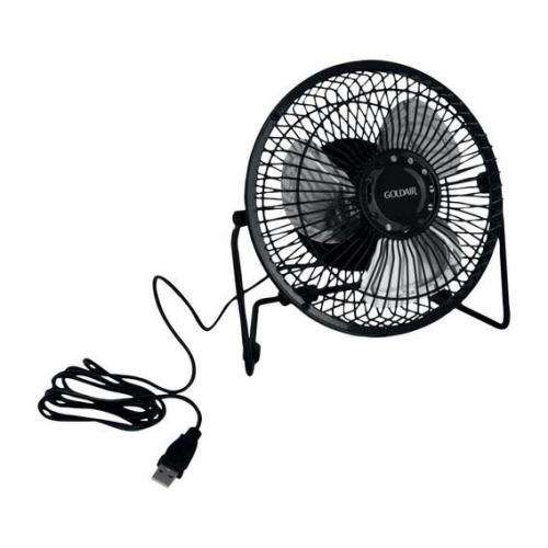 Goldair 6inch USB Tabletop Metal Fan