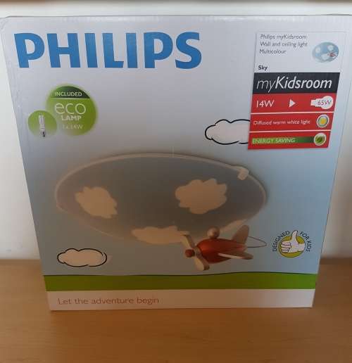 Phillips myKidsroom wall and ceiling light multicolour. Brand new in box
