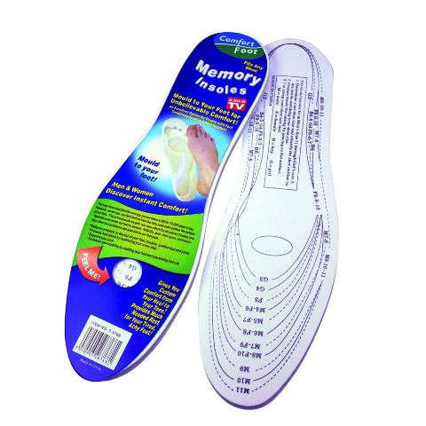 MEMORY INSOLES AS SEEN ON TV